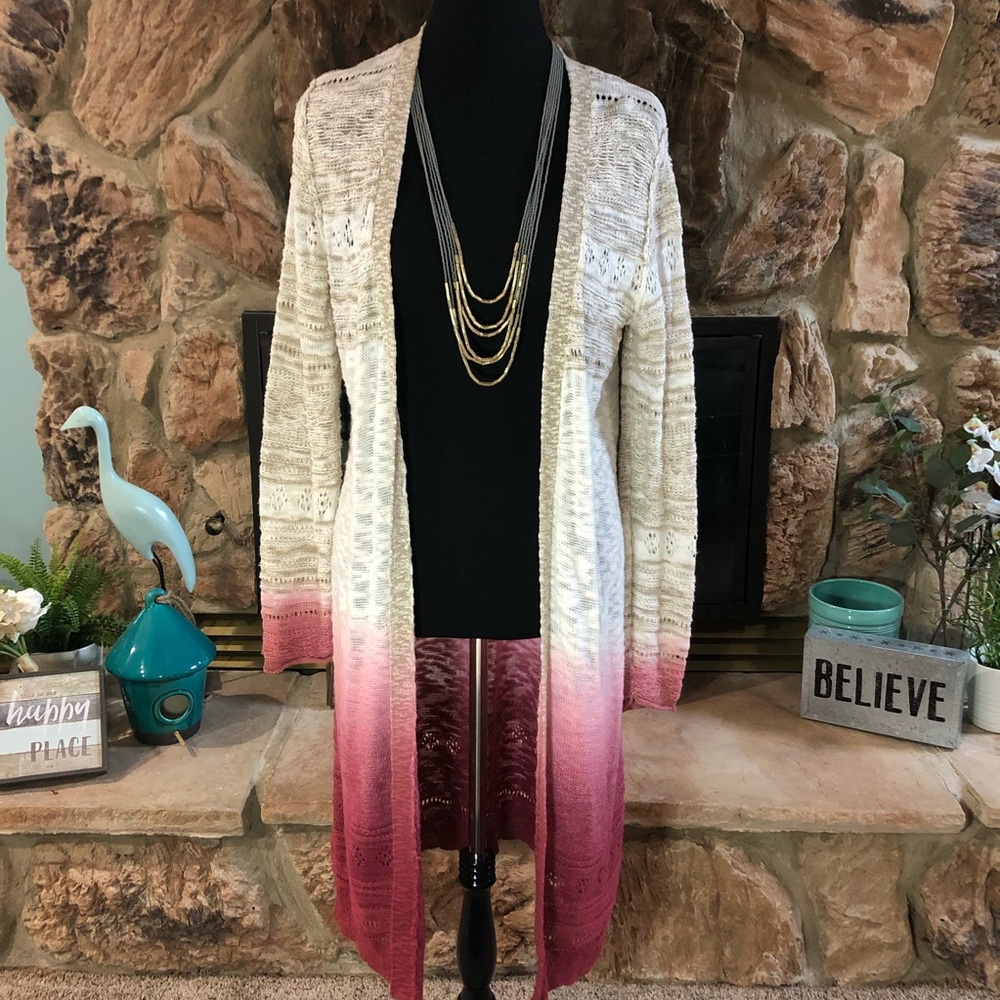 American Rag Ombré duster cardigan